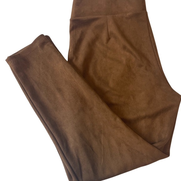 BBJ Los Angeles Women’s Pant Pull On “Suede” Super Soft Wide Band Tapered - Picture 2 of 7